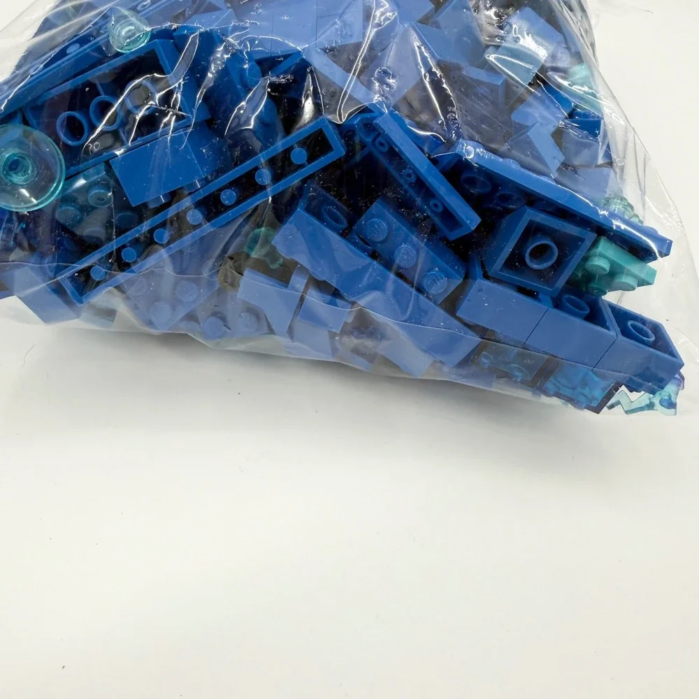 Lego Bulk‎ Lot Color Sorted Blues Mix 1 Pound Pieces Parts Bricks